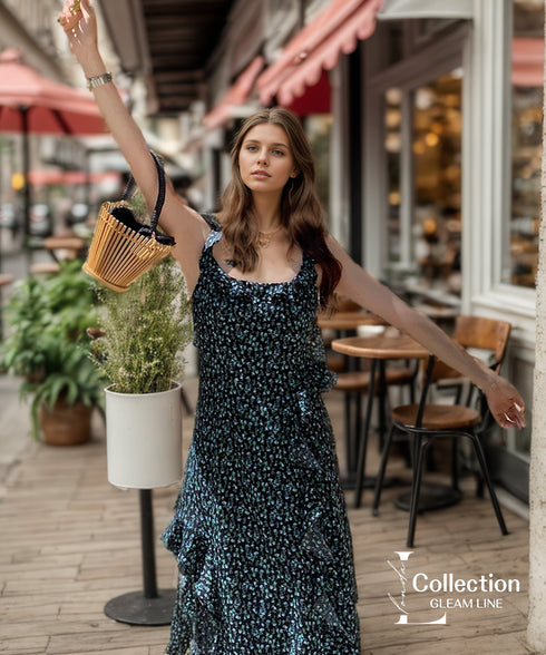 Small Floral Print Dress